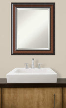 Load image into Gallery viewer, Amanti Art Cyprus Bathroom Mirror, Medium, Walnut Brown