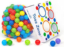 Load image into Gallery viewer, Wonder Playball 200 Wonder Non-Toxic Crush-Proof Phthalate Play Ball Set with Toss Zone Game, Multi