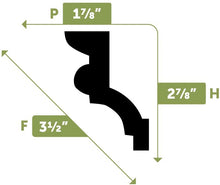 Load image into Gallery viewer, ASA Smooth Crown Moulding