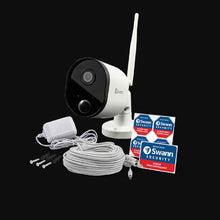 Load image into Gallery viewer, Swann Outdoor Wi-Fi Security Camera | Wireless 1080p Camera | Compatible With Alexa and Google Assistant (SWWHD-OUTCAM)