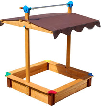 Load image into Gallery viewer, Exaco Felix Gaspo Sandbox, Felix, Orange-Brown, 40 x 51 inches