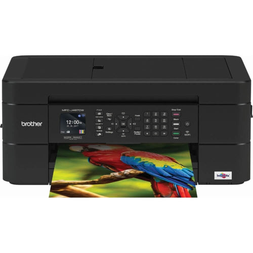 Brother MFC-J497DW Inkjet Multifunction Printer - Color - Plain Paper Print - Desktop