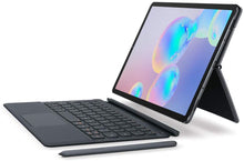 Load image into Gallery viewer, Samsung Tab S6 10.5" (T860) Bookcover Keyboard Gray-EF-DT860UJEGUJ