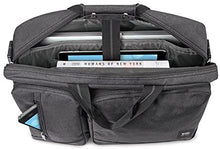 Load image into Gallery viewer, Solo New York Duane Hybrid Laptop Briefcase, Black