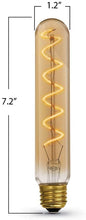 Load image into Gallery viewer, Feit Electric - “Original” Exposed Filament Vintage Clear Glass LED Soft White Dimmable Light Bulb