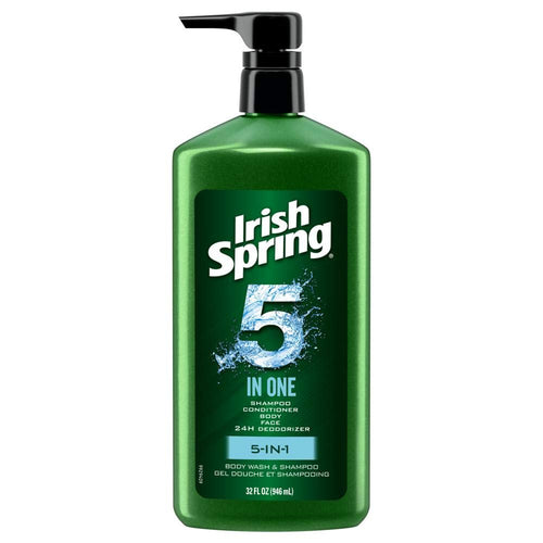 Irish Spring Body Wash Pump - 32oz - 5-in-1