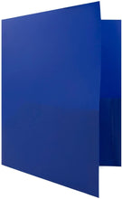 Load image into Gallery viewer, JAM Paper Plastic POP Two Pocket with Clasps Presentation Folder