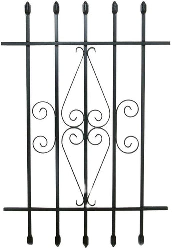 Grisham 24 in. x 36 in. Spear Point Window Bar Guard