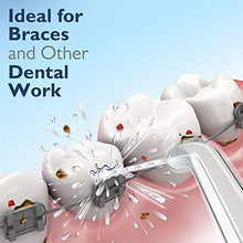 Load image into Gallery viewer, Electric Dental Water Flosser Oral Irrigator - Anti Leakage Countertop Design with BPA-Free Multifunctional Tips | 10 Adjustable Pressure Settings for Braces &amp; Teeth Cleaning | 600ml / 20oz. Capacity