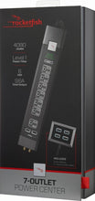 Load image into Gallery viewer, Rocketfish 7-Outlet/6-USB Surge Protector Strip - Black