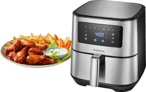 Insignia - 5-qt. Digital Air Fryer - Stainless Steel