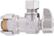 Load image into Gallery viewer, SharkBite 23036-0000LF 1/2" Ptc x 3/8" Compression Angle Stop Valve