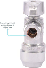 Load image into Gallery viewer, SharkBite 23036-0000LF 1/2" Ptc x 3/8" Compression Angle Stop Valve