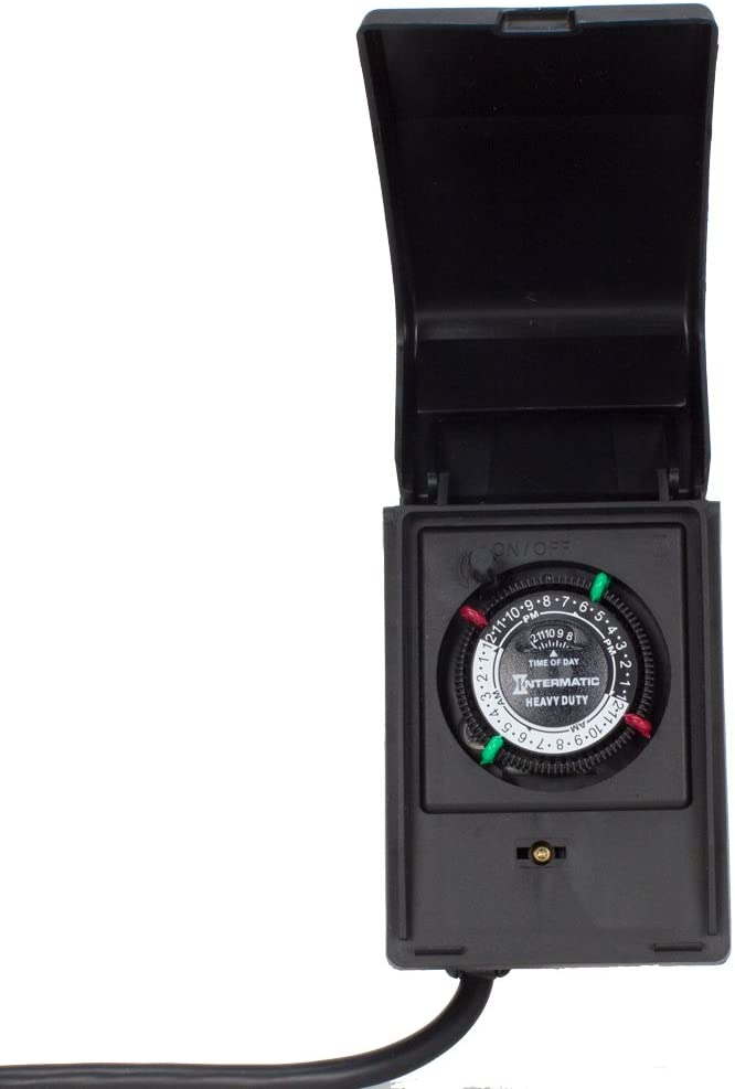 Intermatic HB11K Outdoor Timer, 1-Pack, Black