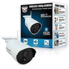 Load image into Gallery viewer, Night Owl Security Add-on Indoor/Outdoor Wireless 1080p AC Powered Camera, White (CAM-WNR2P-OU)