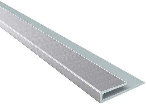 FASÄDE Easy Installation Traditional 1 Brushed Aluminum Glue Up Ceiling Tile/Ceiling Panel (48