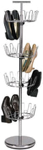 Load image into Gallery viewer, Household Essentials Revolving 4 Tier Shoe Tree