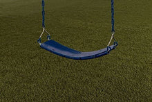 Load image into Gallery viewer, Beginner Swing Seat with Chains- Blue, One Size