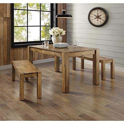 Better Homes & Gardens Bryant Dining Table, Rustic Brown
