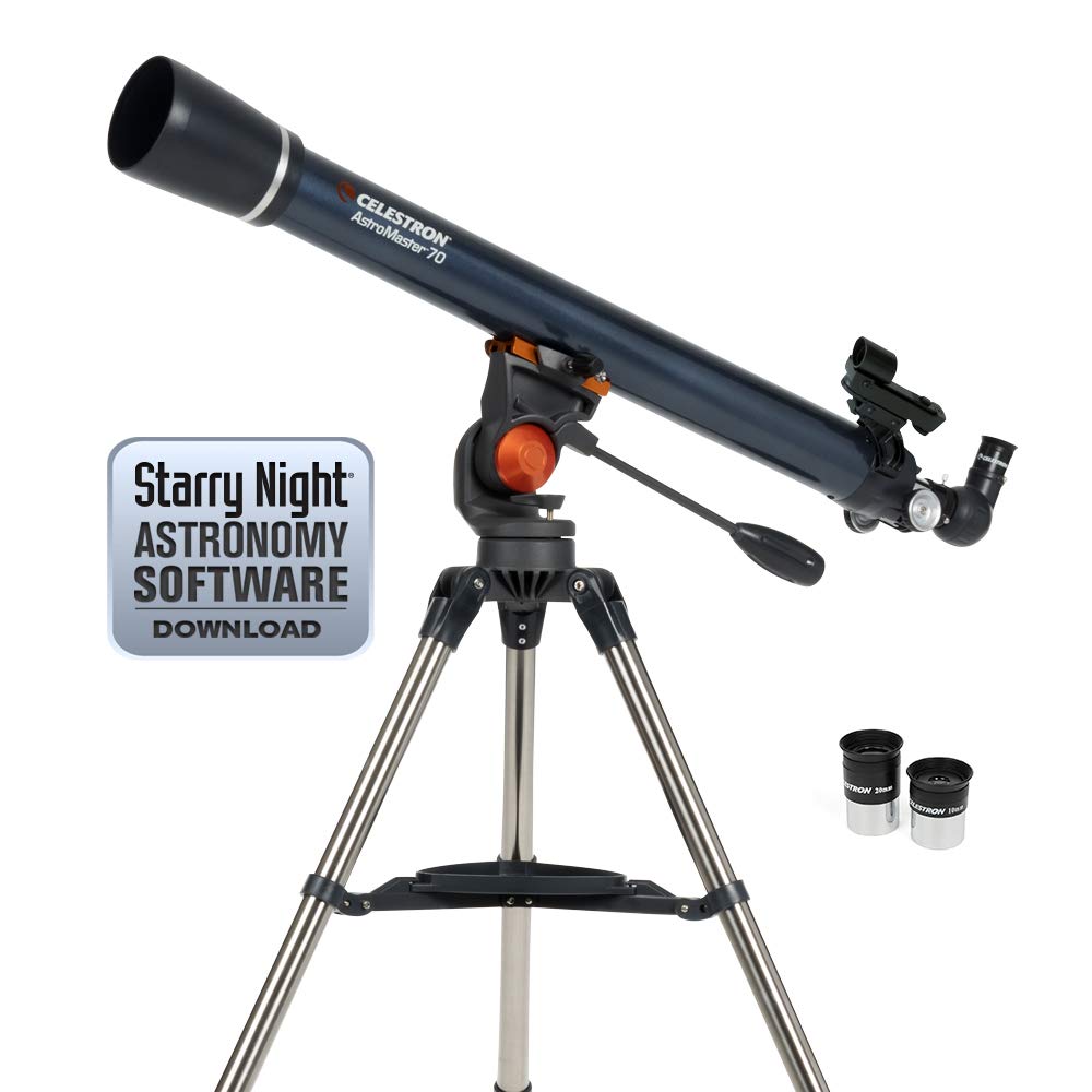 Celestron 21061 AstroMaster 70AZ Refractor Telescope