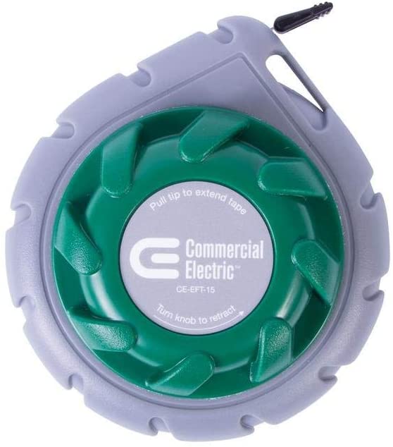 Commercial Electric CE-EFT-15 Mini Cable Snake Fish Tape - 15 Ft