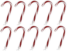 Load image into Gallery viewer, Candy Cane Stake Lights 10&#39;&#39; Christmas Lawn Decor Set of 8