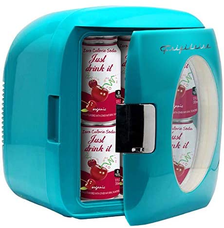 Frigidaire 12 Can Retro Mini Portable Personal Fridge/Cooler