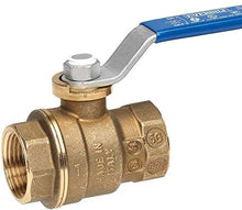 Load image into Gallery viewer, in. Lead Free Brass Threaded FPT FPT Ball Valve