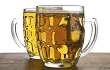 Load image into Gallery viewer, Draft by Home Essentials Beer Mug, Set of 4, Clear, 22 Ounce