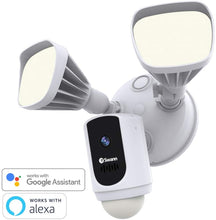 Load image into Gallery viewer, Swann Floodlight Security Camera w/Dimmable Motion Lighting