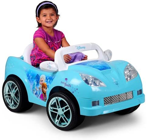 Disney Frozen Convertible Car 6-Volt Battery-Powered Ride-On
