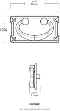 Load image into Gallery viewer, Liberty 62076AP, Horizontal Bail Drawer Pulls Cabinet Hardware, Cabinet Handles, 3 in., Antique Pewter, 1 piece