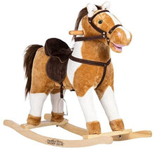 Load image into Gallery viewer, Rockin' Rider Turbo Rocking Horse Ride On, White