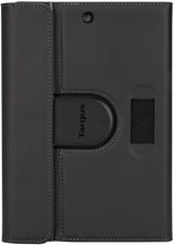 Load image into Gallery viewer, Targus VersaVu Classic Apple iPad (6th /5th gen), iPad Pro (9.7-inch), iPad Air 2 &amp; iPad Air Protective Case with Slim TriFold Stand Cover, Enhanced Audio, Secure Strap Closure, Black (THZ634GL)