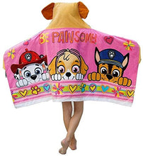Load image into Gallery viewer, Paw Patrol Girl Hooded Bath Towel - Pawsome Pups