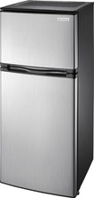 Load image into Gallery viewer, Insignia 4.3 Cu. Ft. Mini Fridge - Stainless steel look