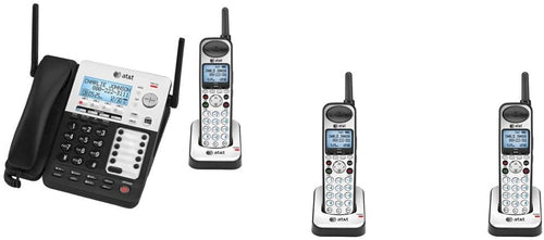 AT&T SynJ 4-Line Corded/Cordless SMB Phone System SB67138 w/ 3 Cordless Handsets