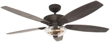 Load image into Gallery viewer, Home Decorators Collection Connor 54 in. LED Seville Bronze Dual-Mount Ceiling Fan with Light Kit and Remote Control