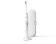 Load image into Gallery viewer, Philips Sonicare Protective Clean 6100 Whitening Rechargeable Electric Toothbrush With Pressure Sensor and Intensity Settings, Hx6871/49, Navy Blue, 1 Count