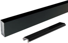 Load image into Gallery viewer, Peak Aluminum Railing 4 ft. Aluminum Wide Picket and Spacer Kit in Black