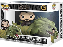 Load image into Gallery viewer, Funko Pop! TV: Game of Thrones Season 8 - Jon Snow with Rhaegal