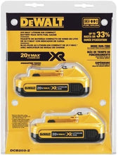 Load image into Gallery viewer, Dewalt 20V Max Compact XR Li-Ion Compact Battery, 2-Pack OPEN BOX