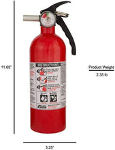 Load image into Gallery viewer, Kidde Ex 21027413MTL, Standard Home Fire Extinguisher Red 5-B:C, Plain