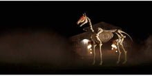 Load image into Gallery viewer, Home Accents Holiday 74 in. Halloween Standing Skeleton Horse-6342-86676