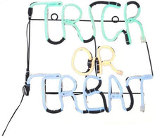 Load image into Gallery viewer, Toyo Electric Mfg. Co. Ltd. Home Accents Holiday 12 in. x 14 in. Neon 'Trick or Treat' LED Halloween Sign