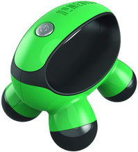 Load image into Gallery viewer, HoMedics, Quatro Mini Hand-Held Massager with Hand Grip, Battery Operated Vibration Massage, 4 Massage Nodes, Powered by 2 AAA Batteries (Included), Available in 3 Colors (Pink, Blue, or Teal)