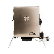 Load image into Gallery viewer, Masterbuilt Compact Outdoor Camping Tailgating Portable Propane BBQ Smoker Grill
