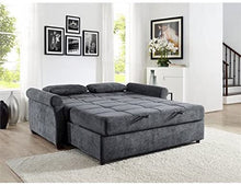 Load image into Gallery viewer, Lifestyle Solutions Serta Henley Queen Convertible Sofa in Gray