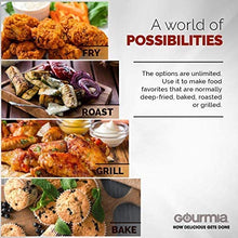 Load image into Gallery viewer, Gourmia GTA2500 Fast Action Air Fryer Griller and Roaster with Optimized Calorie Reduction Technology - Expanded 11 Piece Accessory Pack