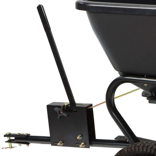 Brinly-Hardy Tow Series with Poly Hopper, 125-Pound Capacity